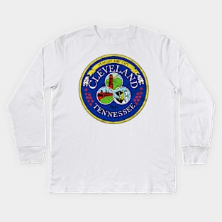 Cleveland Tennessee - Seal Kids Long Sleeve T-Shirt